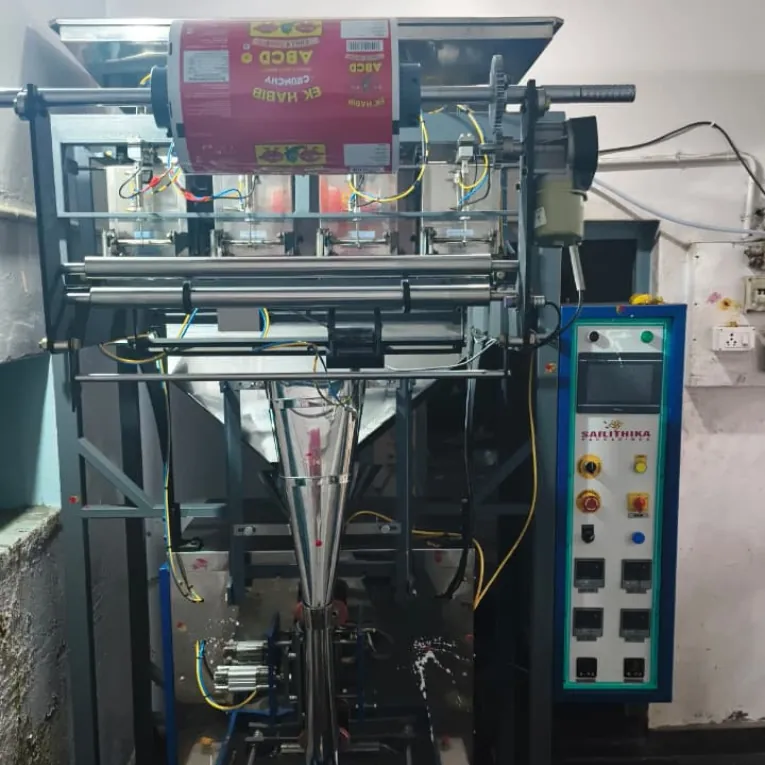4 head snacks packing machine for Kurkure and namkeen