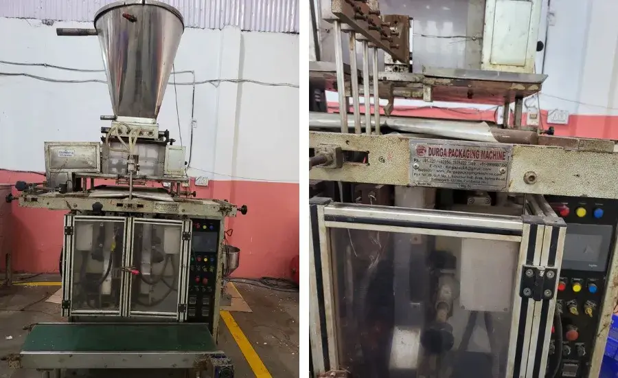 4 Track Pouch Packing Machine front view – SurplusPack