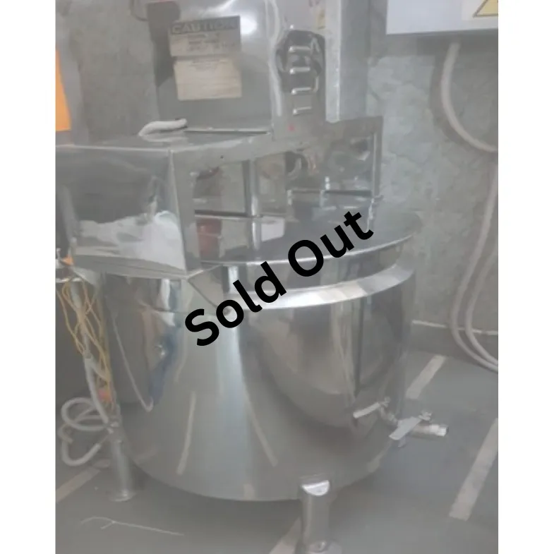 Half Jacketed Planetary Mixer GMP Model 100 Litres