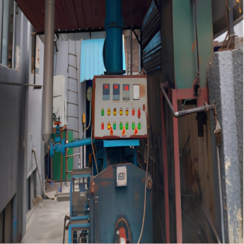 Almond beverage line control panel