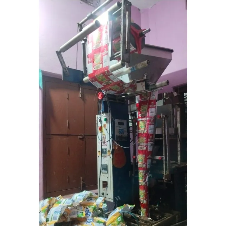 FSS automatic pneumatic pouch packing machine for fryums and Kurkure