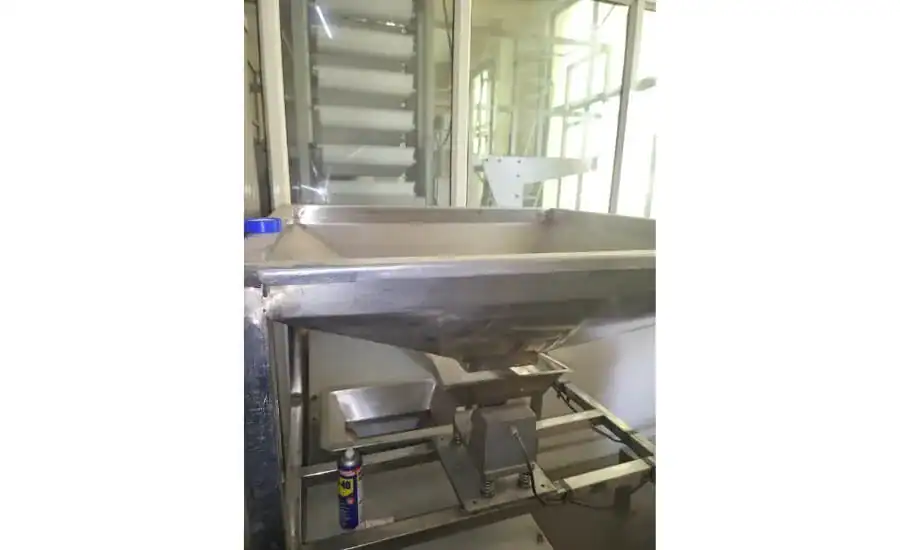 Pouch Packing Machine 10 Head Weigh Filler – side view